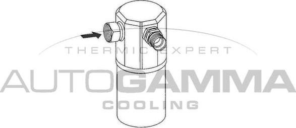 Autogamma 106326 - Осушитель, кондиционер autodnr.net