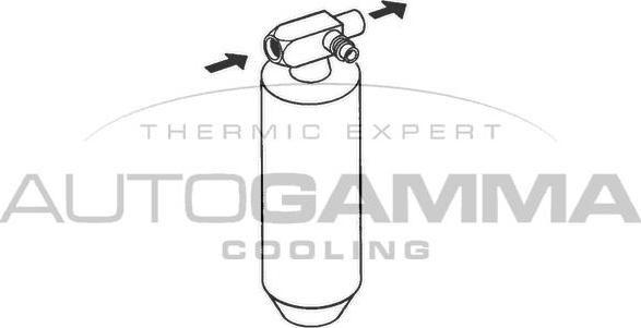 Autogamma 106351 - Осушитель, кондиционер autodnr.net