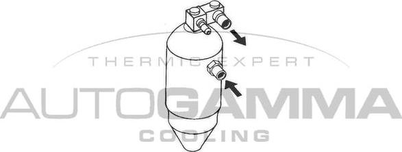 Autogamma 106364 - Осушитель, кондиционер autodnr.net