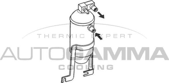Autogamma 106365 - Осушувач, кондиціонер autocars.com.ua