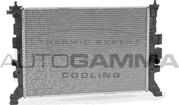 Autogamma 107164 - Радиатор, охлаждение двигателя autodnr.net