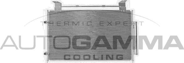 Autogamma 107179 - Конденсатор, кондиціонер autocars.com.ua