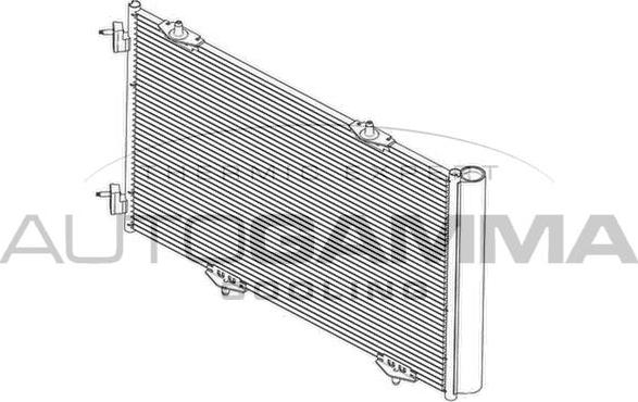 Autogamma 107288 - Конденсатор, кондиціонер autocars.com.ua