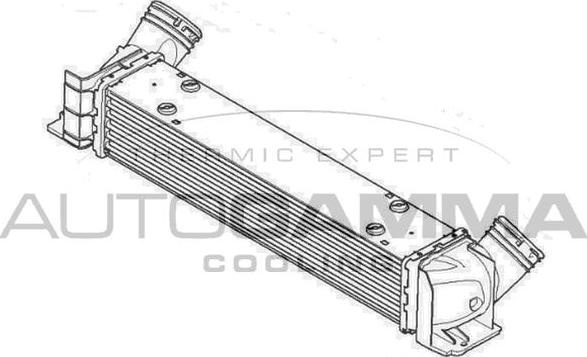 Autogamma 107335 - Интеркулер autocars.com.ua