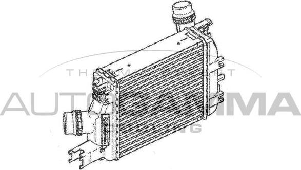 Autogamma 107336 - Интеркулер autocars.com.ua