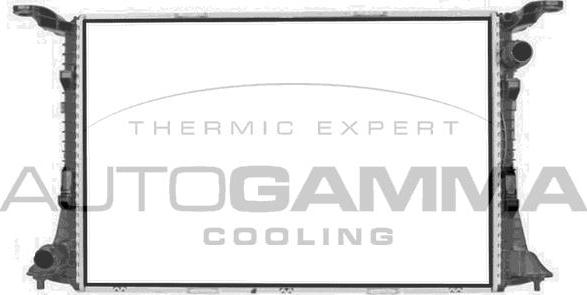 Autogamma 107423 - Радіатор, охолодження двигуна autocars.com.ua