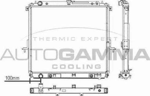KOYORAD PL022526 - Радіатор, охолодження двигуна autocars.com.ua