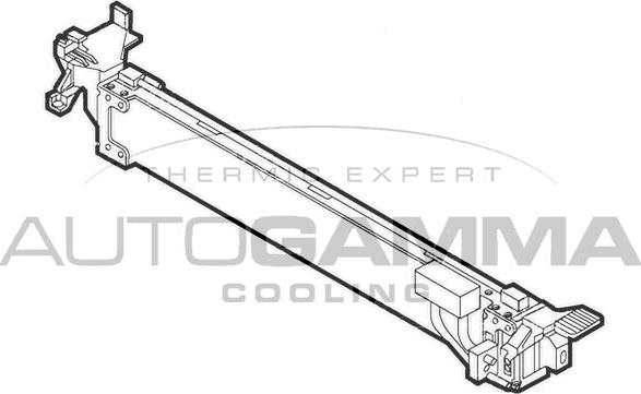 Autogamma 107472 - Масляний радіатор, рухове масло autocars.com.ua