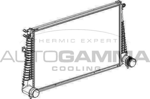 Autogamma 107546 - Интеркулер autocars.com.ua