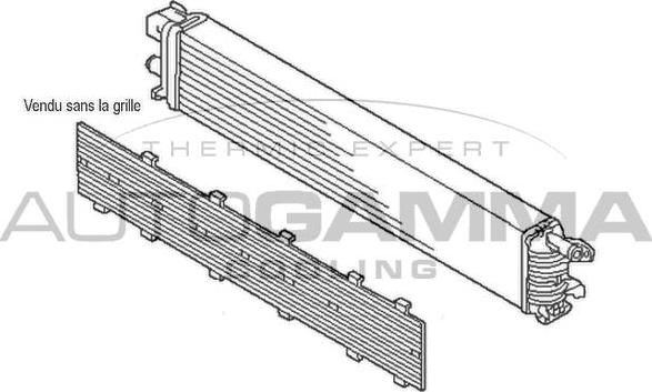 Autogamma 107565 - Радіатор, охолодження двигуна autocars.com.ua