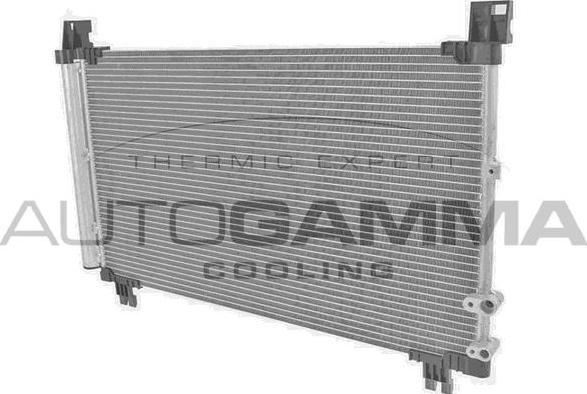 Autogamma 107883 - Конденсатор, кондиціонер autocars.com.ua