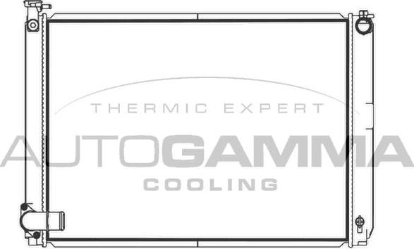 Autogamma 107909 - Радіатор, охолодження двигуна autocars.com.ua