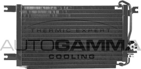 Autogamma 107927 - Конденсатор, кондиціонер autocars.com.ua