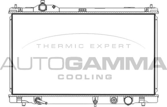 Autogamma 107964 - Радіатор, охолодження двигуна autocars.com.ua