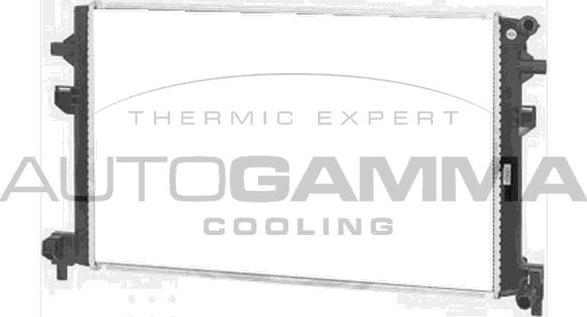 Autogamma 107990 - Радіатор, охолодження двигуна autocars.com.ua