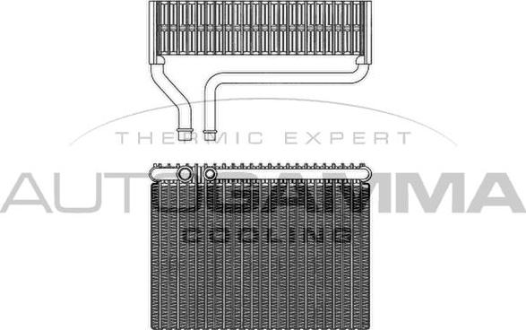 Autogamma 112045 - Випарник, кондиціонер autocars.com.ua