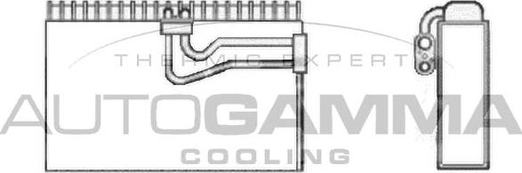 Autogamma 112071 - Випарник, кондиціонер autocars.com.ua