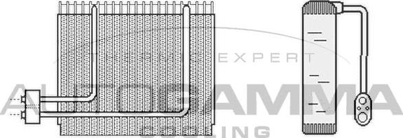 Autogamma 112130 - Випарник, кондиціонер autocars.com.ua