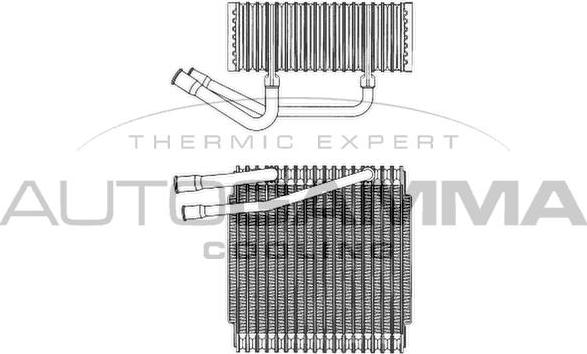 Autogamma 112136 - Випарник, кондиціонер autocars.com.ua