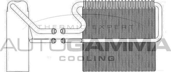 Autogamma 112187 - Випарник, кондиціонер autocars.com.ua