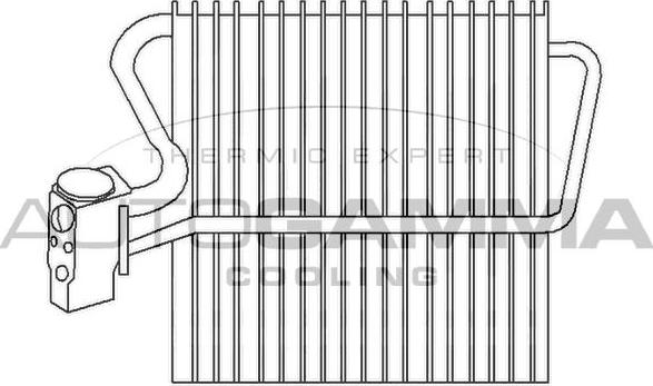 Autogamma 112188 - Випарник, кондиціонер autocars.com.ua