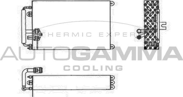 Autogamma 112212 - Випарник, кондиціонер autocars.com.ua