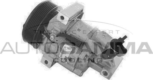 Autogamma 118714 - Компресор, кондиціонер autocars.com.ua