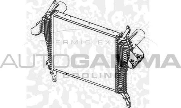 Autogamma 404498 - Интеркулер autocars.com.ua