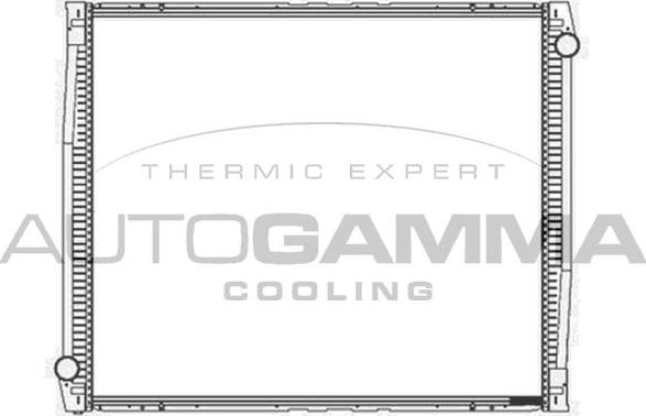 Autogamma 405022 - Радіатор, охолодження двигуна autocars.com.ua