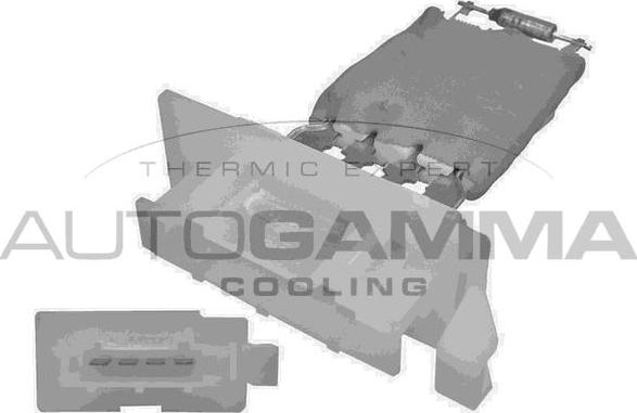 Autogamma GA15236 - Опір, реле, вентилятор салону autocars.com.ua