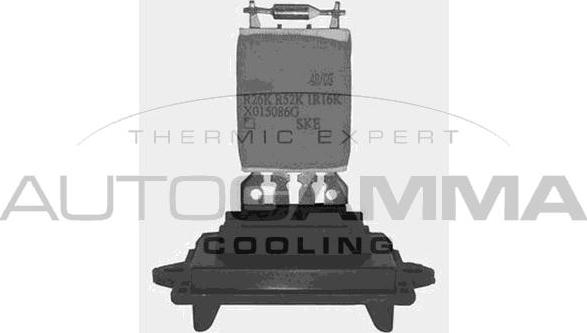 Autogamma GA15273 - Опір, реле, вентилятор салону autocars.com.ua