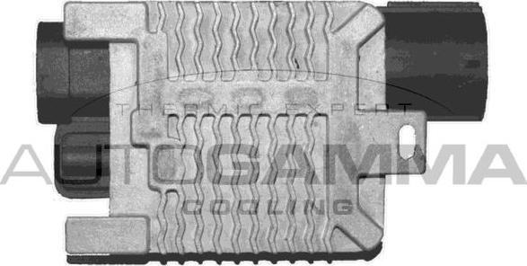 Autogamma GA15493 - Додатковий резистор, електромотор - вентилятор радіатора autocars.com.ua