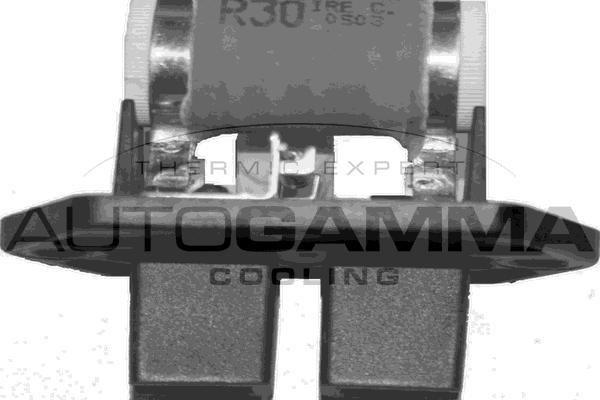 Autogamma GA15506 - Додатковий резистор, електромотор - вентилятор радіатора autocars.com.ua