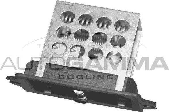 Autogamma GA15563 - Опір, реле, вентилятор салону autocars.com.ua