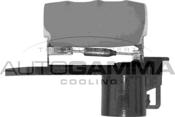 Autogamma GA15710 - Додатковий резистор, електромотор - вентилятор радіатора autocars.com.ua