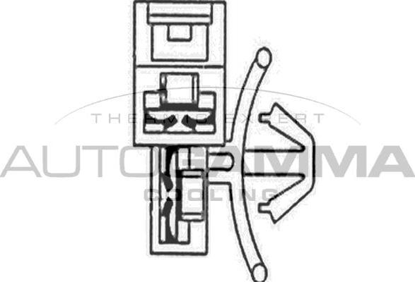 Autogamma GA200484 - Вентилятор, охолодження двигуна autocars.com.ua