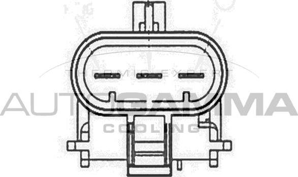 Autogamma GA227001 - Вентилятор, охолодження двигуна autocars.com.ua