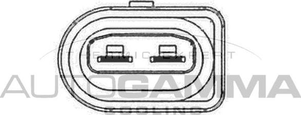 Autogamma GA201758 - Вентилятор, охолодження двигуна autocars.com.ua