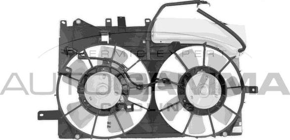 Autogamma GA228901 - Вентилятор, охолодження двигуна autocars.com.ua