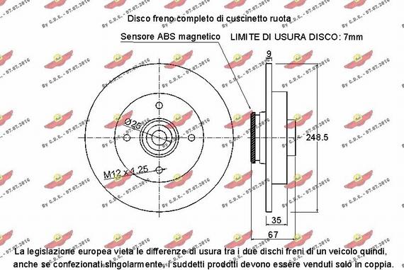 Autokit 01.97579D - Тормозной диск autodnr.net