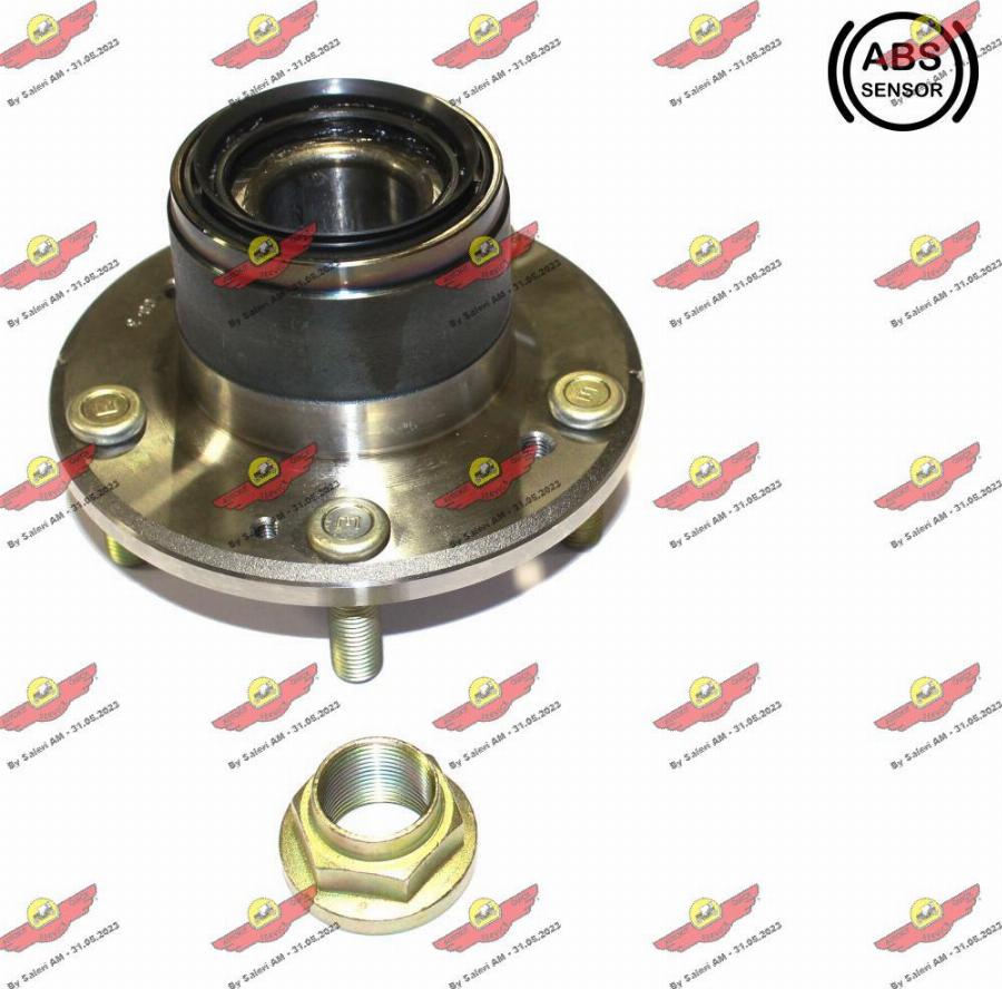 Autokit 01.97608 - Комплект підшипника маточини колеса autocars.com.ua