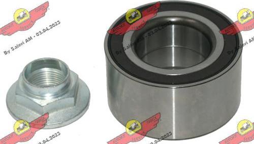 Autokit 01.98389 - Комплект підшипника маточини колеса autocars.com.ua