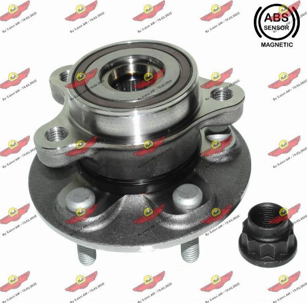 Autokit 01.98427 - Комплект підшипника маточини колеса autocars.com.ua