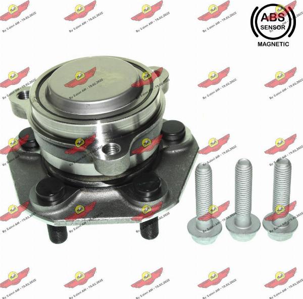 Autokit 01.98429 - Комплект підшипника маточини колеса autocars.com.ua