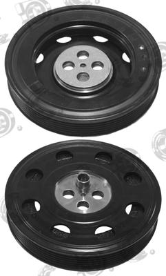 Autokit 03.90337 - Ремінний шків, колінчастий вал autocars.com.ua