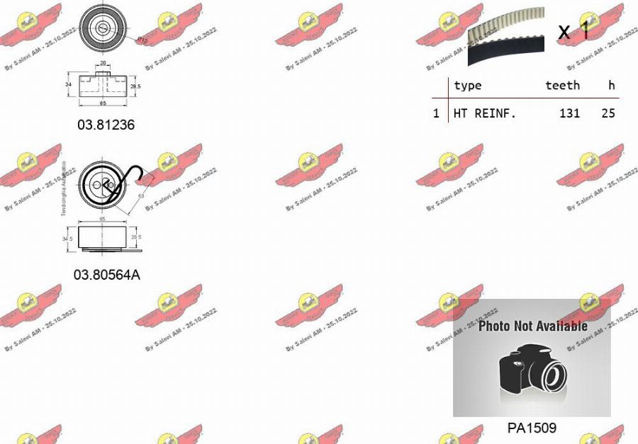 Autokit 04.5057APA - Водяной насос + комплект зубчатого ремня autodnr.net