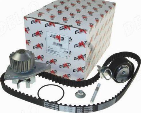 Automega 160002410 - Водяний насос + комплект зубчатого ременя autocars.com.ua