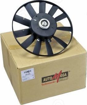 Automega 160067110 - Вентилятор, охолодження двигуна autocars.com.ua