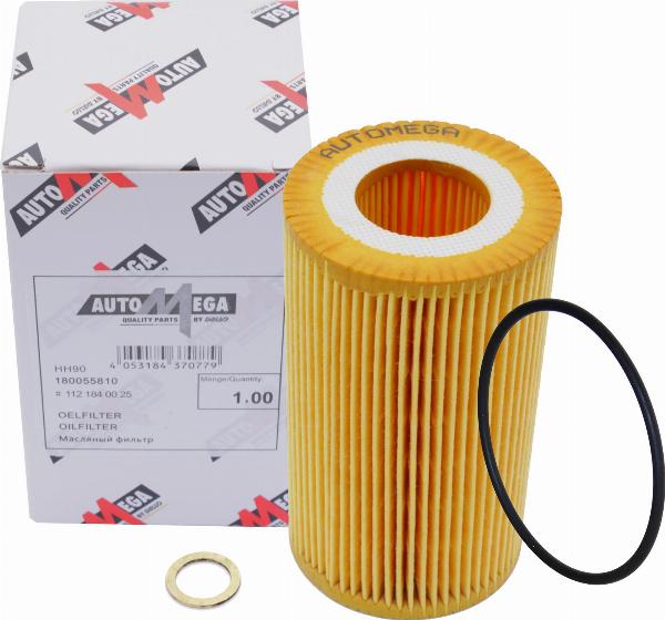 Automega 180055810 - Масляний фільтр autocars.com.ua