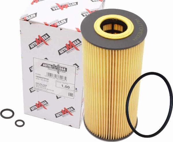 Automega 180057910 - Масляний фільтр autocars.com.ua